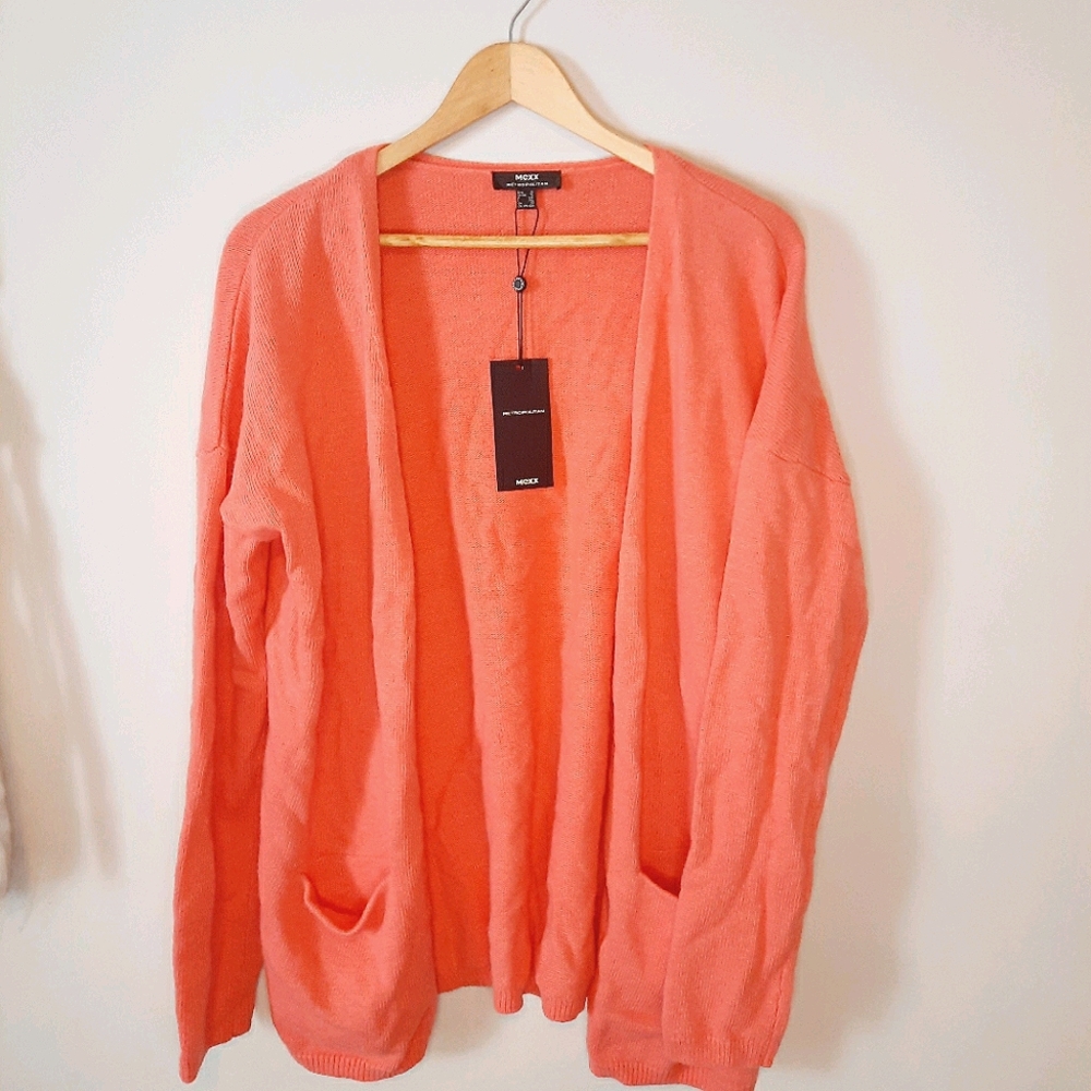 NWT MEXX Xl Coral Cardigan